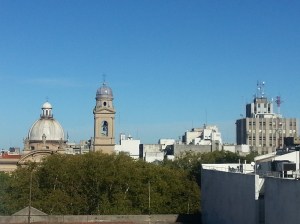 view from the terrace